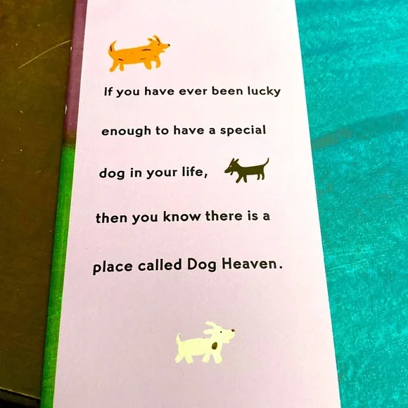 3/$20๐ DOG HEAVEN book great for explaining grief to kids, pet passing - Picture 2 of 10